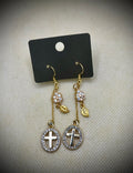 Christian Dangle Earrings