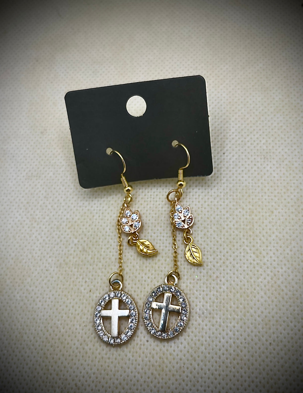 Christian Dangle Earrings