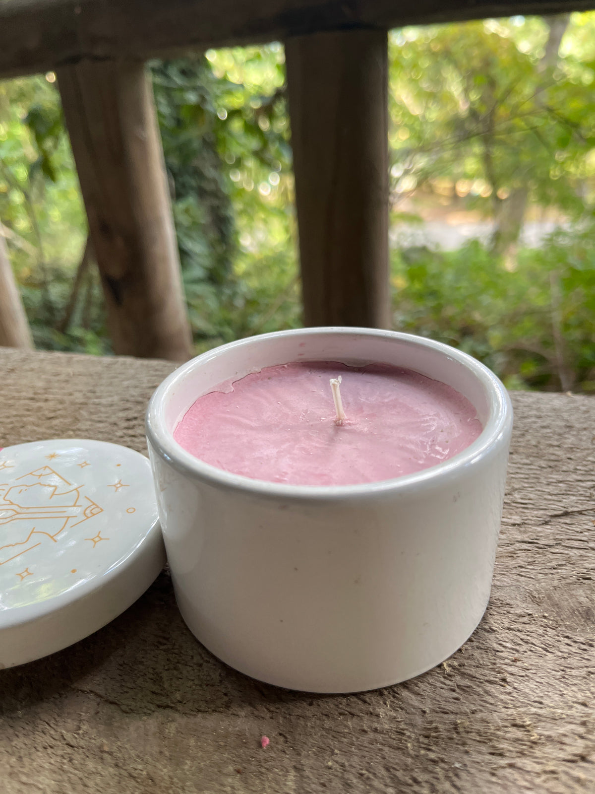 10oz. “Strawberries & Cream” Soy Wax candle