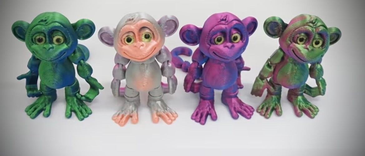 3D Printed Monkey