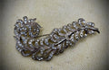 Silver Rhinestone Brooche