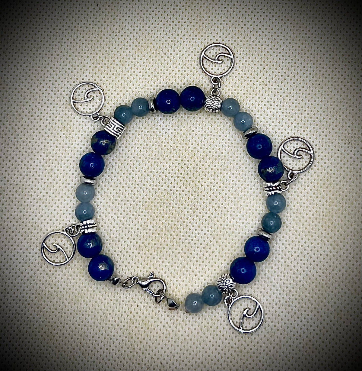 Ocean Waves 8mm Beaded Bracelet