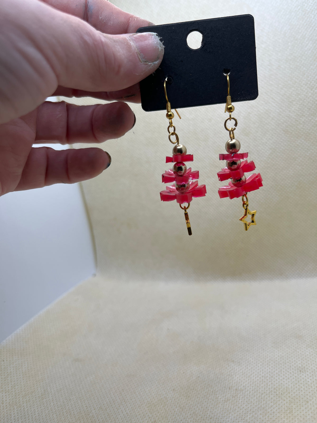 3D Christmas tree Earrings