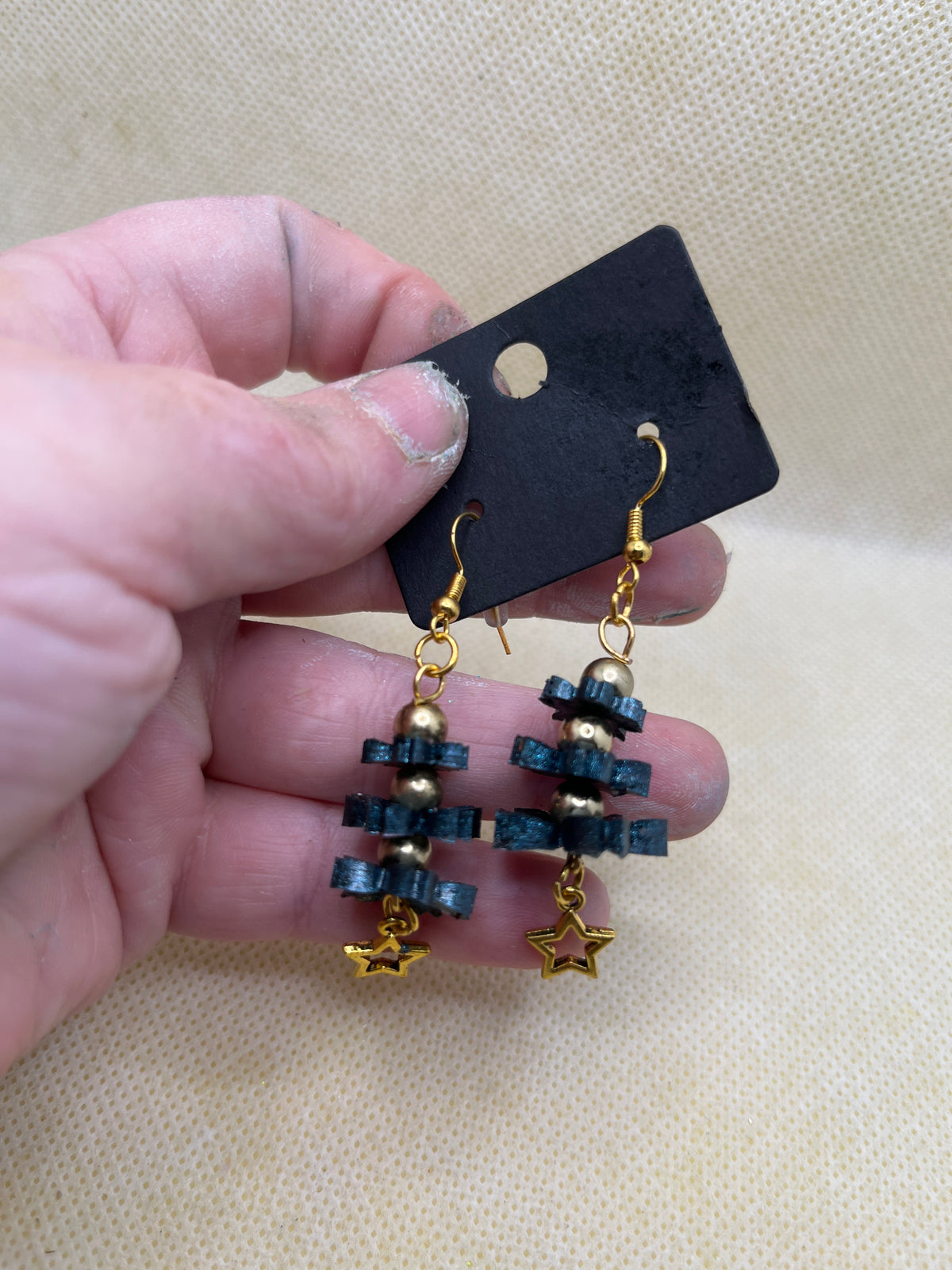 3D Christmas tree Earrings