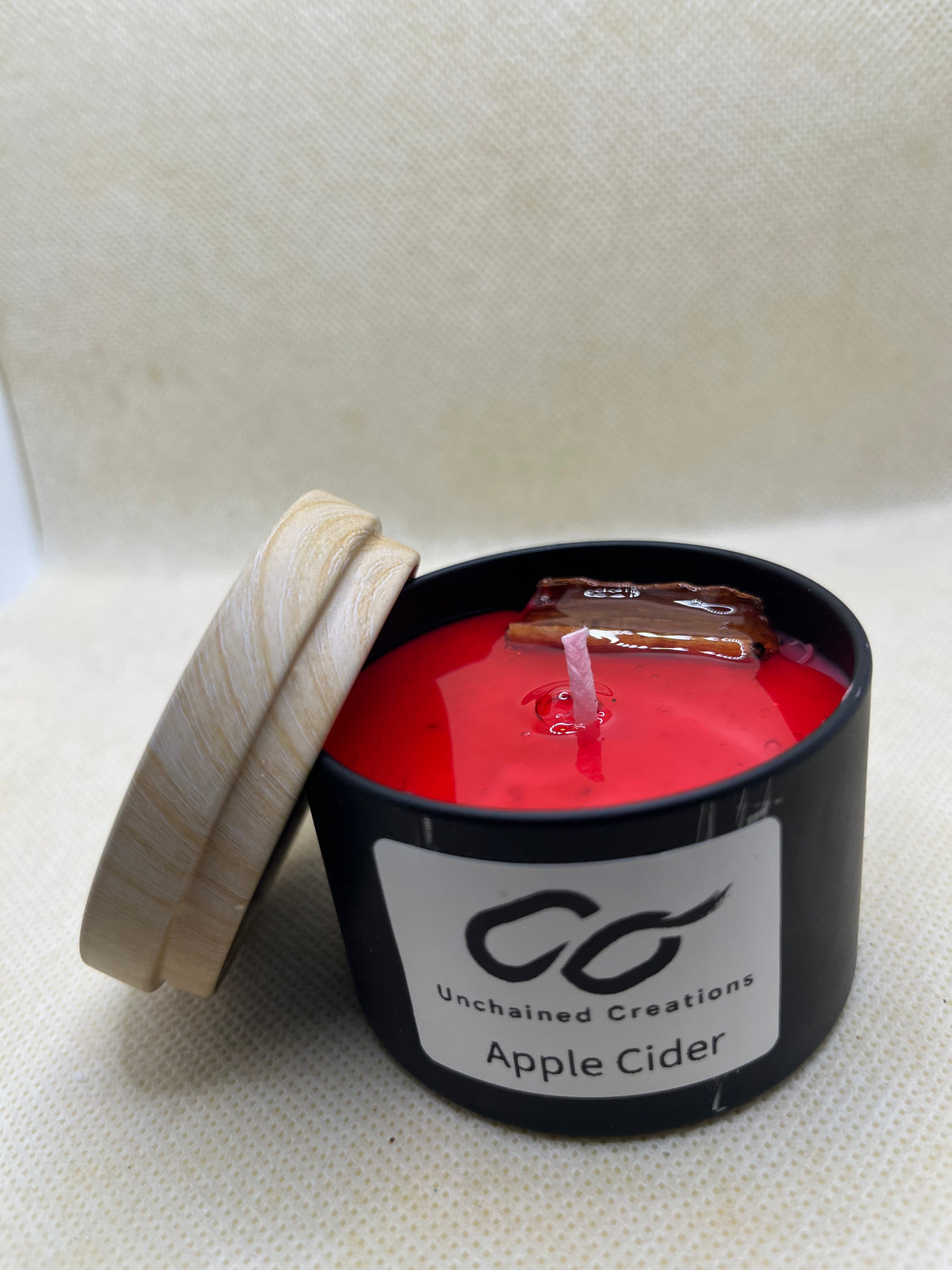 “Apple cider” 4 ounce soy wax candle