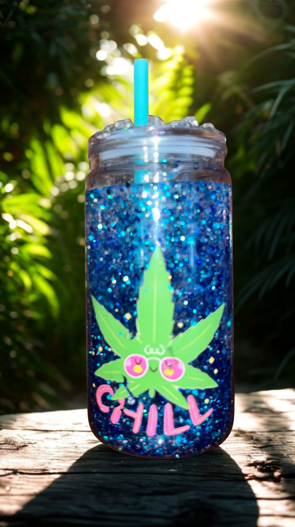 Chill 40 ounce Snowglobe Tumbler
