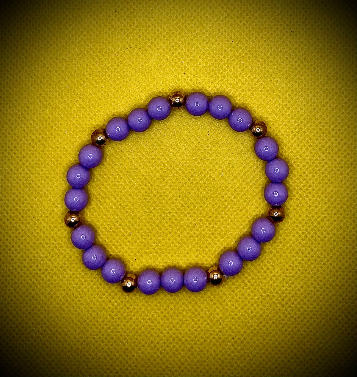 Light Purple Beaded Bracelet