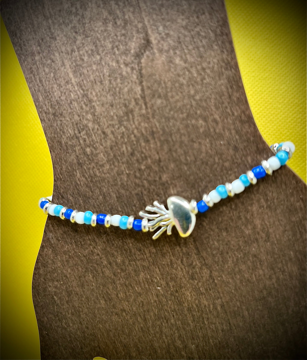 Ocean Jelly Fish Stretch Bracelet