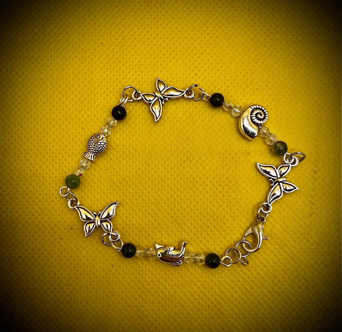 Ocean Garden Butterfly Bracelet