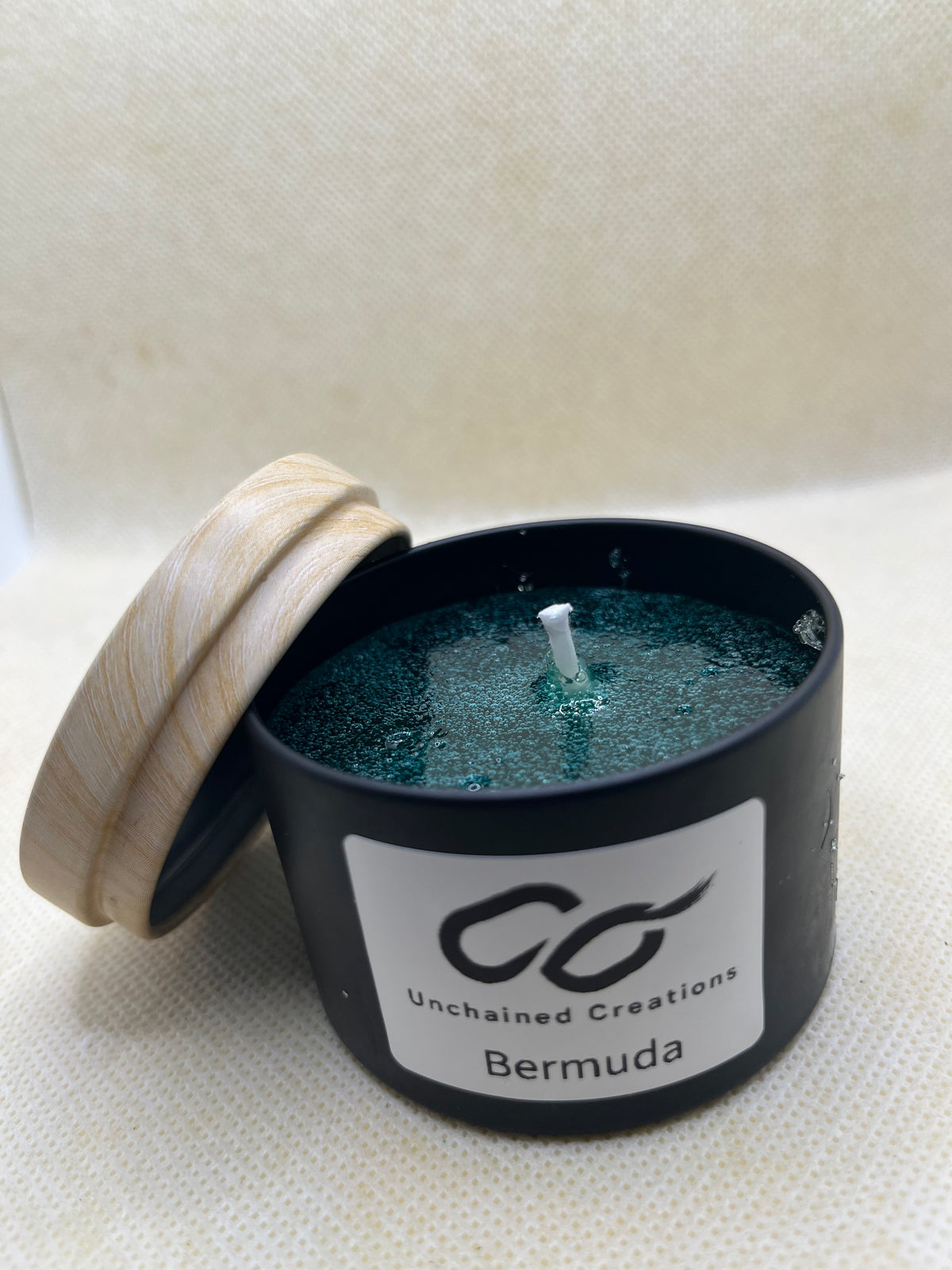Bougie en gel « Bermuda » de 4 oz