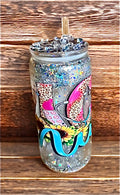“ICU Nurse” 16 ounce Snowglobe Tumbler