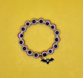 Eyeball Bat Halloween Bracelet - Unchained Creations