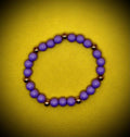 Light Purple Beaded Bracelet - Unchained Creations