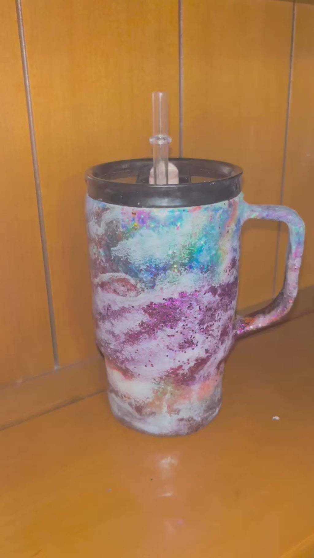 Tasse de voyage « Arc-en-ciel » de 32 onces