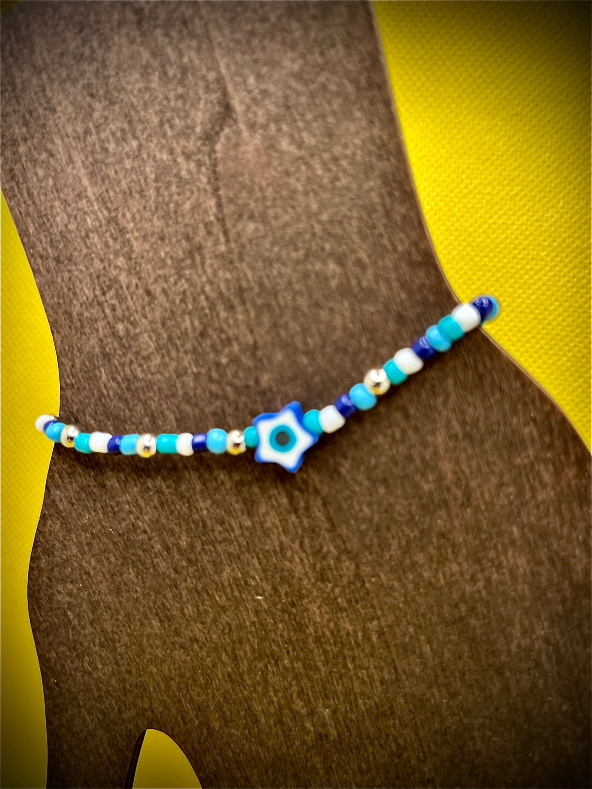 Starry Skies Seed Bead Bracelet - Unchained Creations