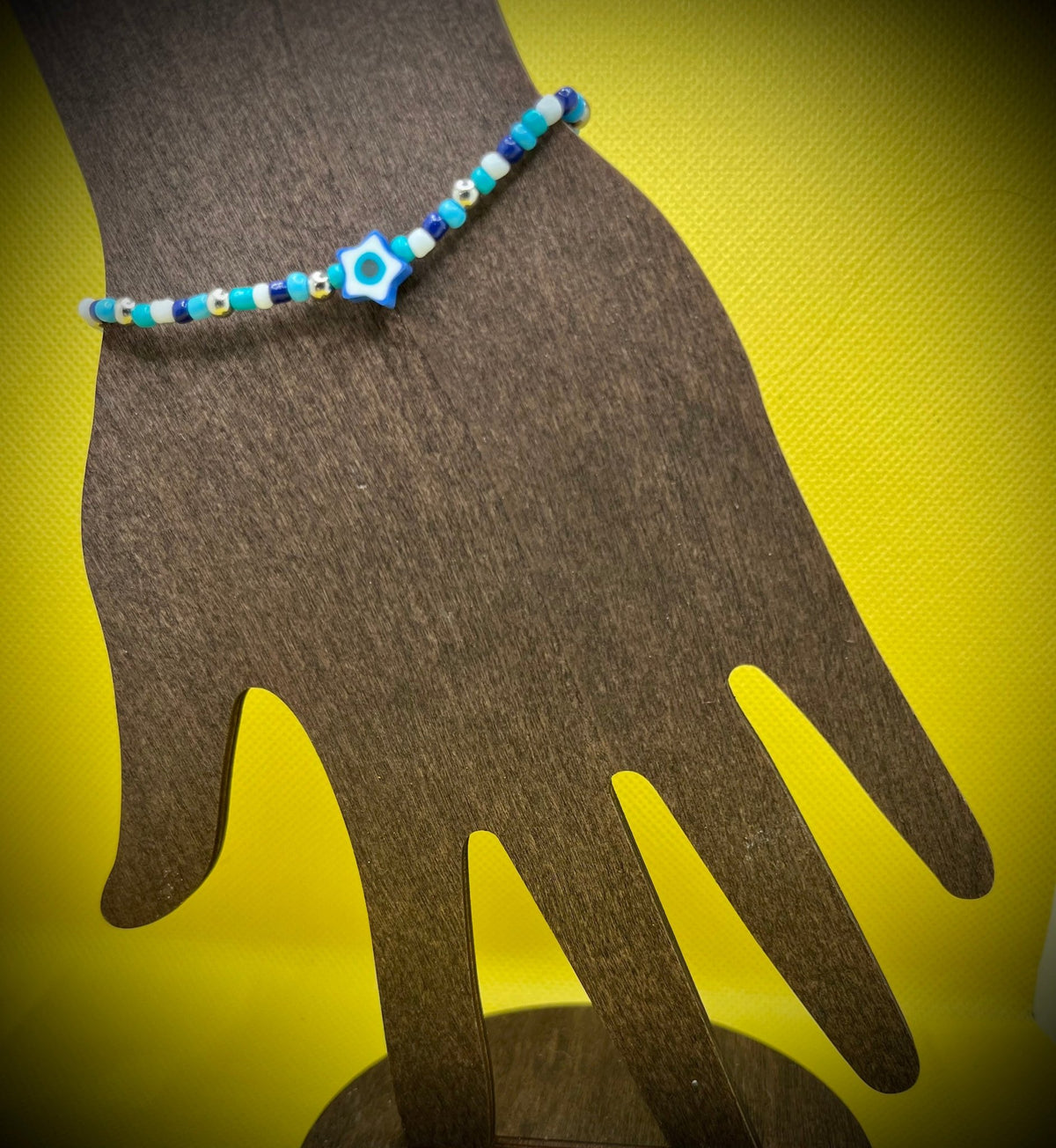 Starry Skies Seed Bead Bracelet - Unchained Creations